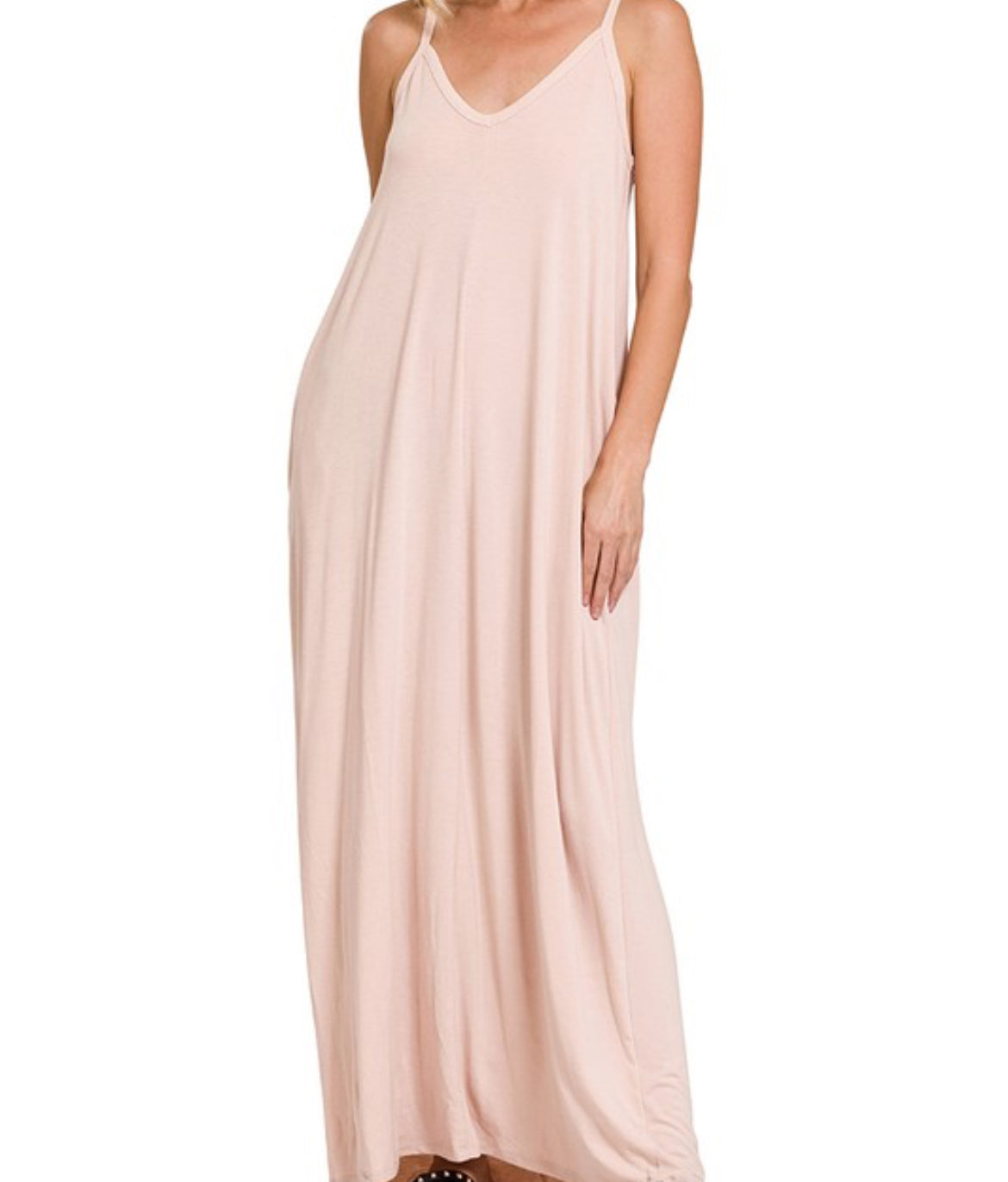 Dusty Blush Sun Dress