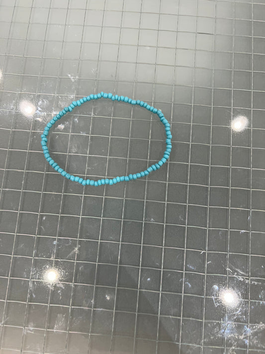 Sky blue anklet